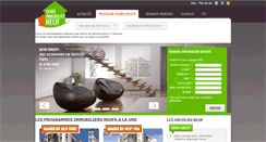 Desktop Screenshot of guide-immobilier-neuf.com